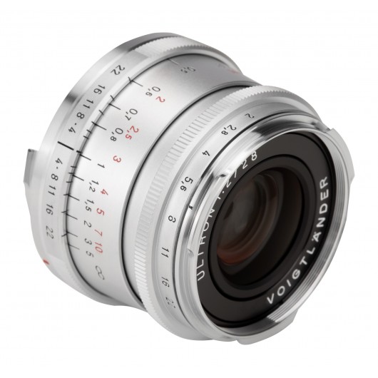 Obiektyw Voigtlander Ultron II Vintage Line 28 mm f/2,0 do Leica M - srebrny