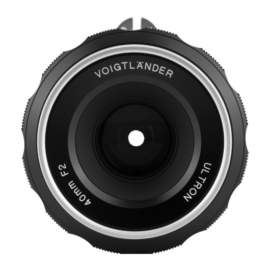 Obiektyw Voigtlander Ultron SL IIs 40 mm f/2,0 do Nikon F - srebrny