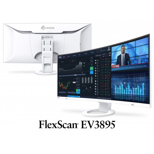 EIZO FlexScan EV3895-BK  - ultraszeroki monitor LCD z zakrzywionym ekranem 38"