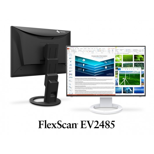 EIZO FlexScan EV2485-BK monitor LCD 24.1" biały