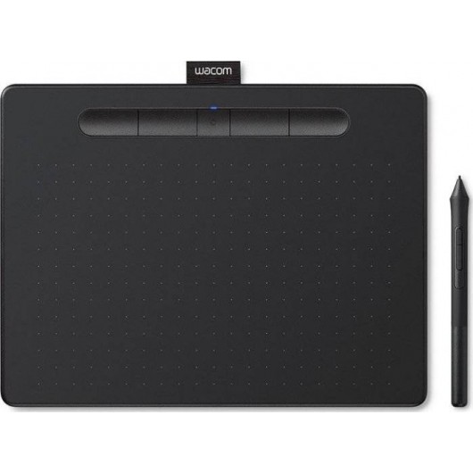 Wacom Intuos S, Bluetooth - tablet piórkowy, czarny + 2 softy graficzne (do wyboru)