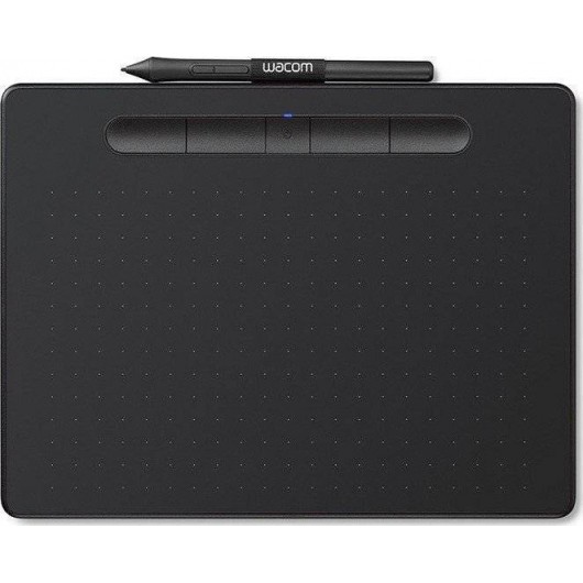 Wacom Intuos S, Bluetooth - tablet piórkowy, czarny + 2 softy graficzne (do wyboru)
