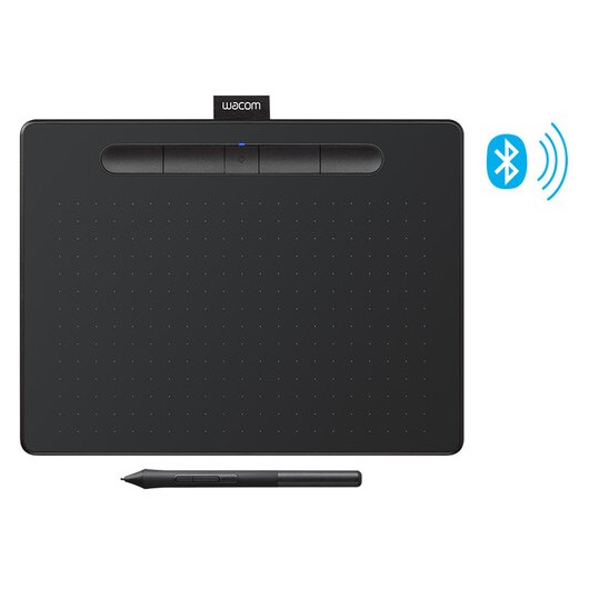 Wacom Intuos M, Bluetooth - tablet piórkowy, czarny + 3 softy graficzne