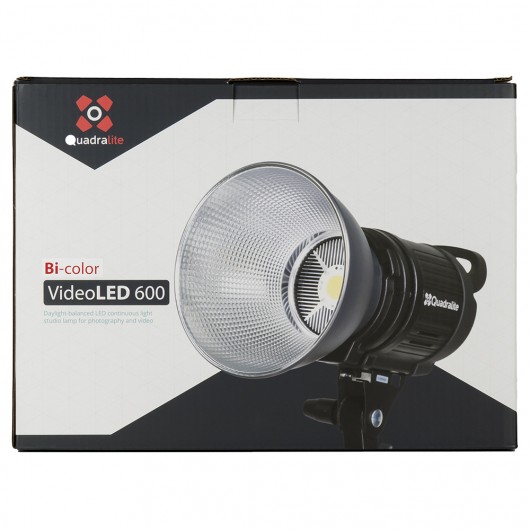 Quadralite VideoLED 600 Bi-color lampa światła ciągłego