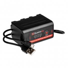 Quadralite NP-F750 7.2V 5200mAh 37.5Wh akumulator z USB