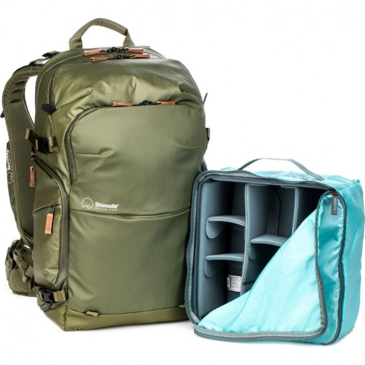 SHIMODA Explore V2 35 Starter Kit - Green plecak z wkładem zielon