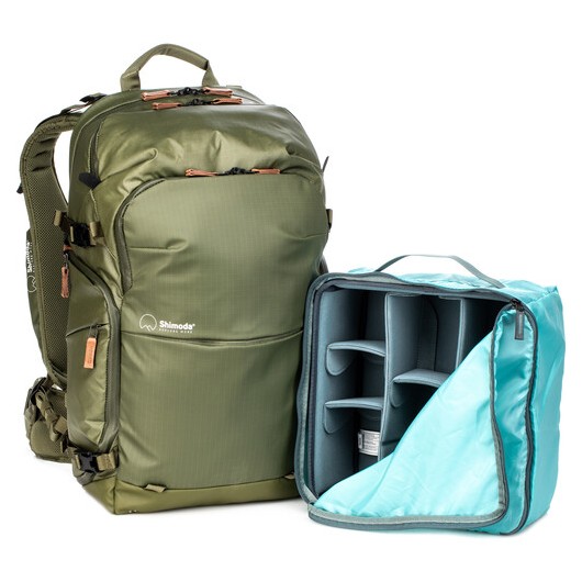 SHIMODA Explore V2 30 Starter Kit -  Green plecak z wkładem zielony