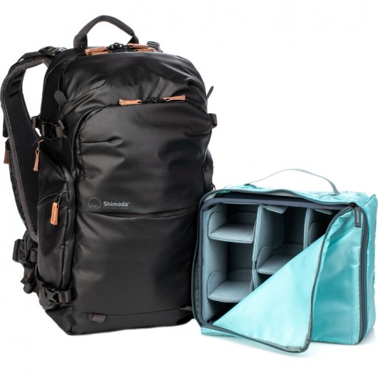 SHIMODA Explore V2 25 Starter Kit -  Black plecak z wkładem czarny