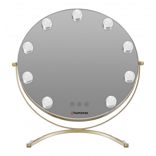 Lustro do makijażu Humanas HS-HM03 z oświetleniem LED