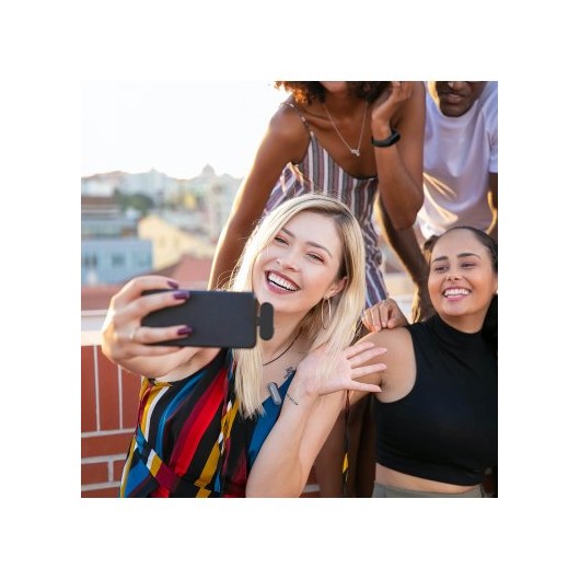 Synco P1L bezprzewodowy system mikrofonowy Lighting, 1 nadajnik, 1 odbiornik, grey-blue