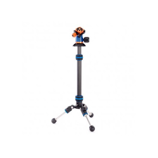 3LT - Statyw 3 Legged Thing Punks Brian Blue 2.0, wł. węglowe, 5-sekcji, udźwig 18 kg, głowica kulowa Neo 2.0