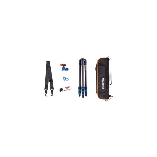 3LT - Statyw 3 Legged Thing Punks Billy Blue 2.0, wł. węglowe, 4-sekcje, udźwig 18 kg, głowica kulowa Neo 2.0