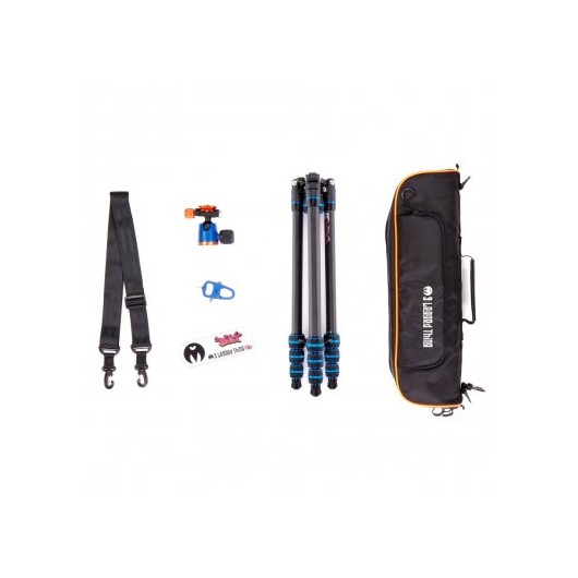 3LT - Statyw 3 Legged Thing Punks Billy Blue 2.0, wł. węglowe, 4-sekcje, udźwig 18 kg, głowica kulowa Neo 2.0