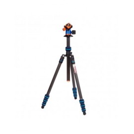 3LT - Statyw 3 Legged Thing Punks Billy Blue 2.0, wł. węglowe, 4-sekcje, udźwig 18 kg, głowica kulowa Neo 2.0