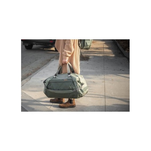 Torba Peak Design Travel Duffel 65L Sage – szarozielona