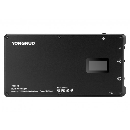Lampa LED Yongnuo YN135 - RGB, WB (3200 K - 5600 K)