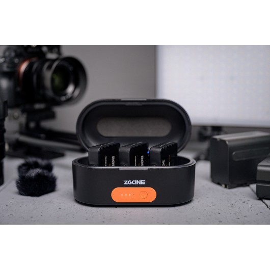 Ładowarka trójkanałowa ZGCine ZG-R30 do Wireless Go