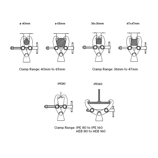 Avenger GRAB CLAMP W/BABY BUSHING