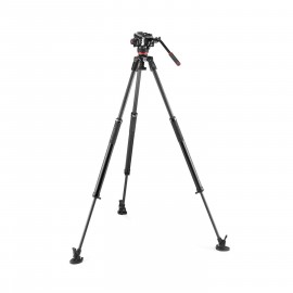 Manfrotto Zestaw 635 Carbon Fast Single +głowica 504X 2