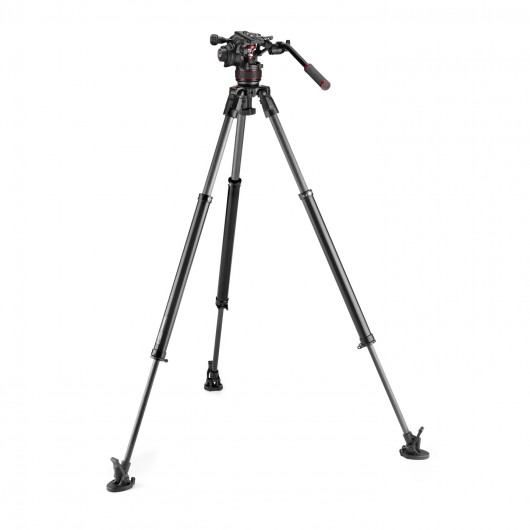 Manfrotto Zestaw 635 Carbon Fast Single + głowica 608