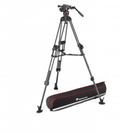 Manfrotto Zestaw 645 Carbon Fast Twin +głowica 608 środ