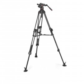 Manfrotto Zestaw 645 Alu Fast Twin + głowica 612 środ rozp 2
