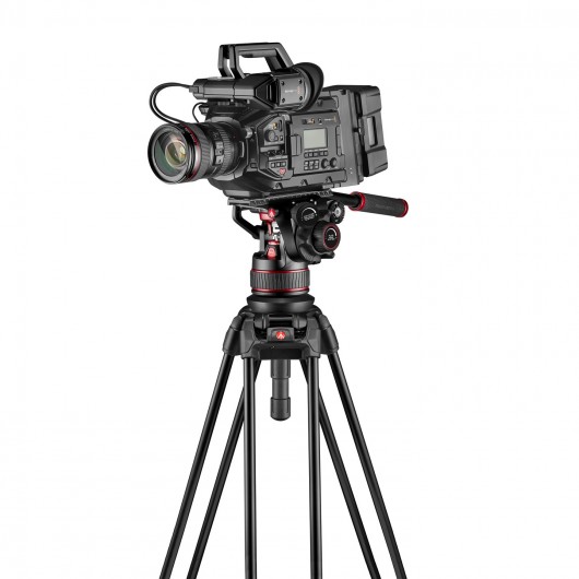 Manfrotto Zestaw 645 Alu Fast Twin + głowica 612 środ rozp