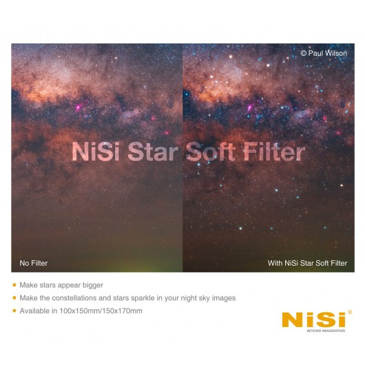 NiSi 100mm Star Soft – Filtr Astro 100x150mm