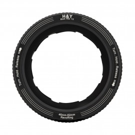 Adapter filtrowy regulowany H&Y Revoring 46-62 mm z filtrem Black Mist 1/2