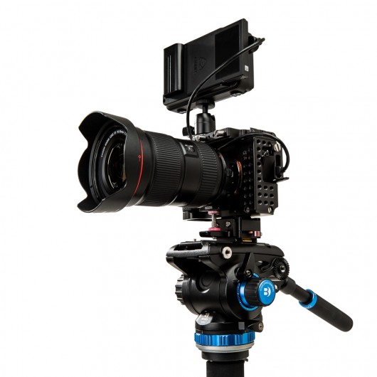 BENRO A48FDS6Pro monopod A48F z podstawką VT-2 i głowicą wideo S6 Pro