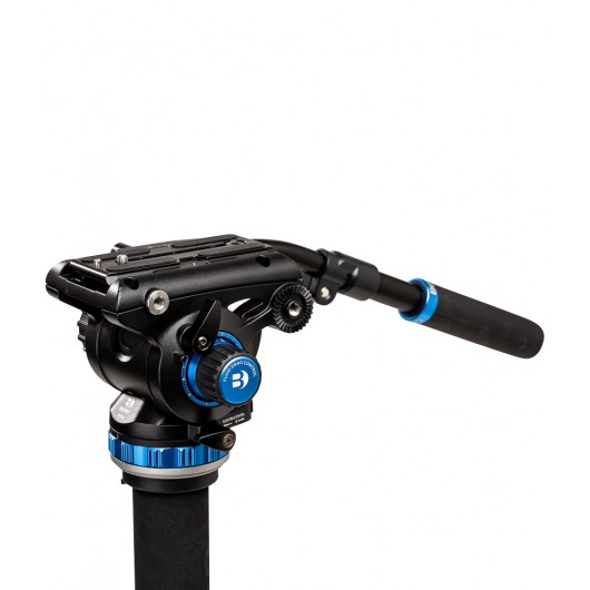 BENRO A48FDS6Pro monopod A48F z podstawką VT-2 i głowicą wideo S6 Pro