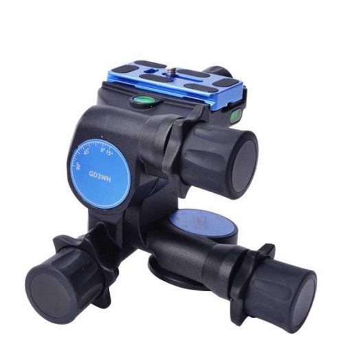 Głowica BENRO GD3WH trzykierunkowa z przekładnią zębatą