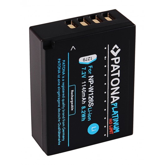 Akumulator NP-W126s PATONA Platinum do Fujifilm