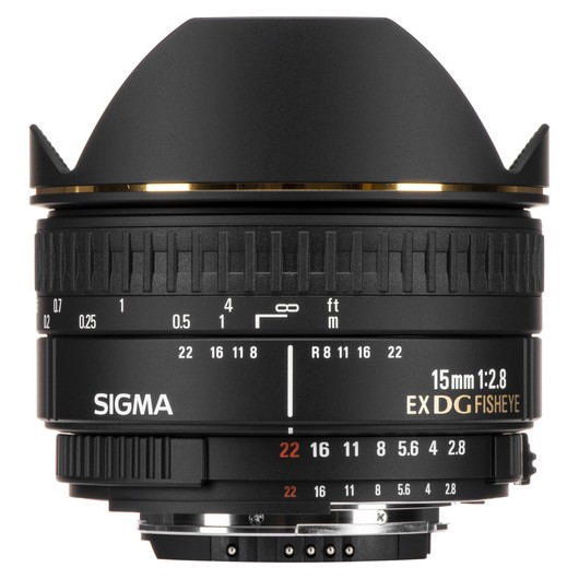 SIGMA AF 15/2.8 EX DG Fisheye Diagonal NIKON - wypożyczalnia