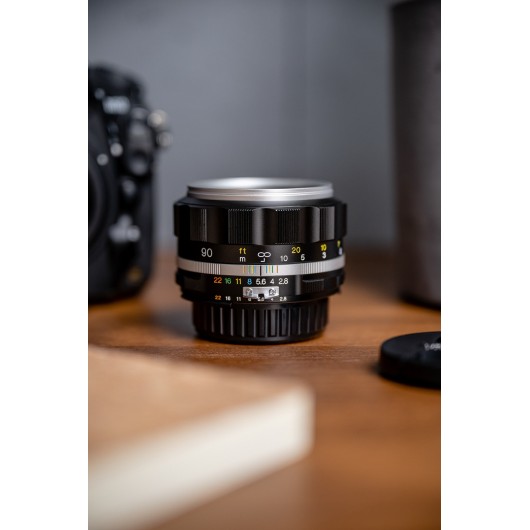 Obiektyw Voigtlander APO Skopar SL IIs 90 mm f/2,8 do Nikon F - srebrny