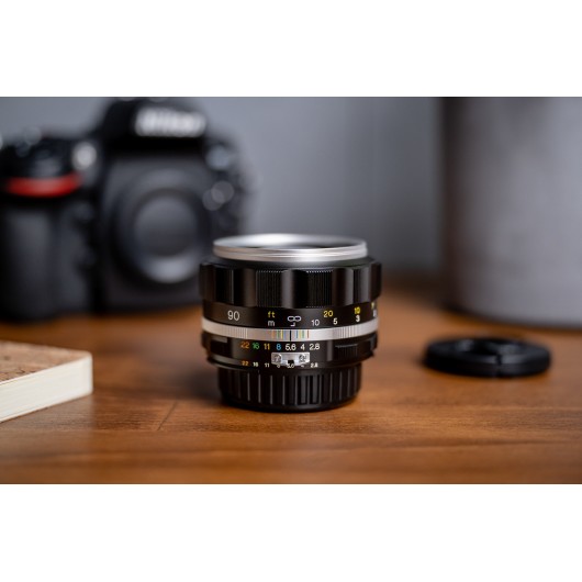 Obiektyw Voigtlander APO Skopar SL IIs 90 mm f/2,8 do Nikon F - srebrny