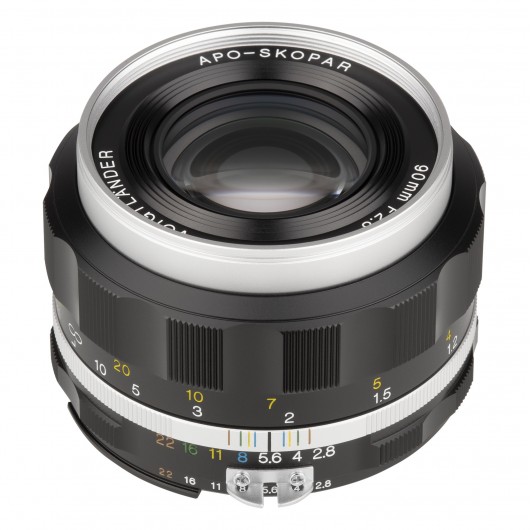 Obiektyw Voigtlander APO Skopar SL IIs 90 mm f/2,8 do Nikon F - srebrny
