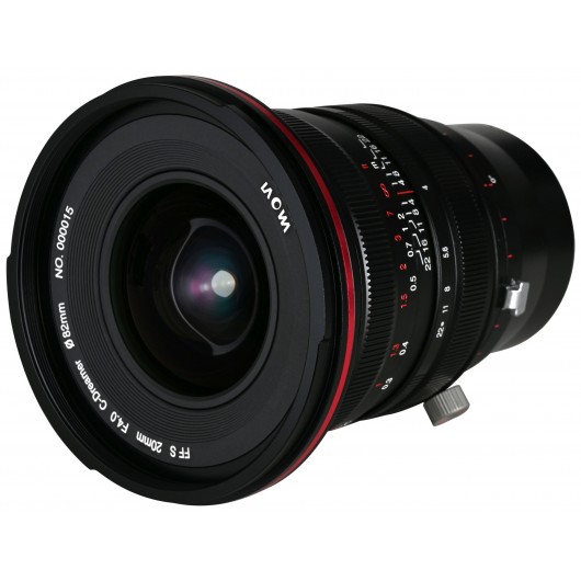 Obiektyw Venus Optics Laowa 20 mm f/4,0 Zero-D Shift do Sony E