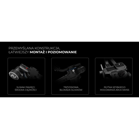 Gimbal ręczny FeiyuTech Scorp-C do aparatów VDSLR