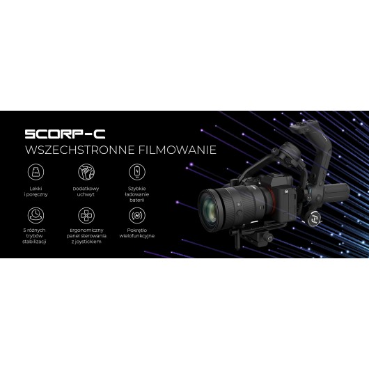 Gimbal ręczny FeiyuTech Scorp-C do aparatów VDSLR