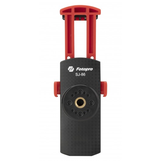 Statyw Fotopro SY-610 + MH-8S + SJ-86 - czarno-czerwony