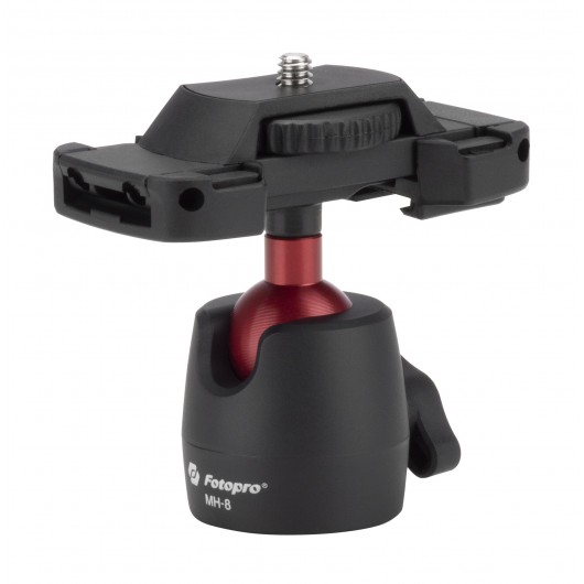 Statyw Fotopro RM-80 z głowicą MH-8 - czarny