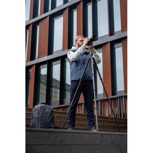 Statyw Fotopro X-go Predator z głowicą kulową FPH-62Q - zielony