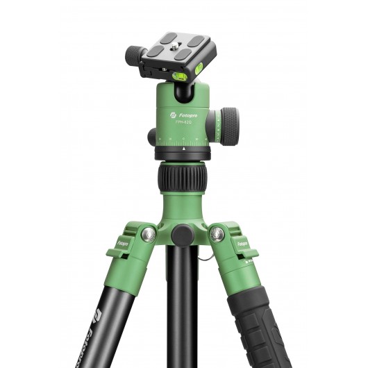 Statyw Fotopro X-go Predator z głowicą kulową FPH-62Q - zielony