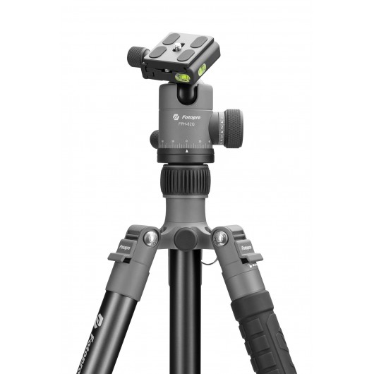 Statyw Fotopro X-go Predator z głowicą kulową FPH-62Q - szary