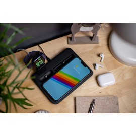 Ładowarka indukcyjna Newell induOne N-YM-UD17 do 4 urządzeń mobilnych - czarna 2