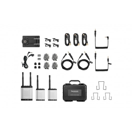 Zestaw do bezprzewodowej transmisji dźwięku Saramonic Vlink2 Kit2