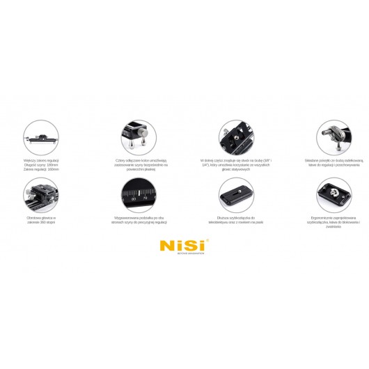 Szyna nastawcza macro NiSi Macro Focusing Rail NM-180