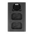 Zestaw ładowarka dwukanałowa Newell DL-USB-C i dwa akumulatory NP-FW50 do Sony