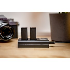 Ładowarka dwukanałowa Newell DL-USB-C do akumulatorów EN-EL25 do Nikon 2